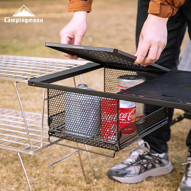 Home Bar Shelf - CAMPINGMOON CK-23SF Hexagonal Pattern Half bar