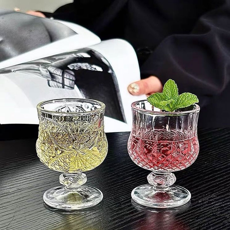 Old Fashioned Glass - 50ml Mini Cocktail Glass Beer Cup