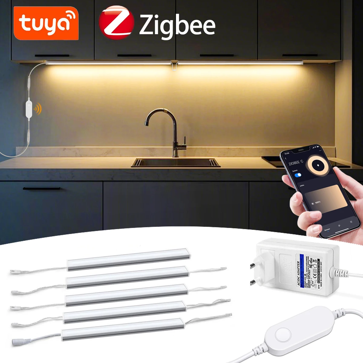 Smart Zigbee LED Lamp Under Ca - Home Bar And Cabinet recensione e prezzo