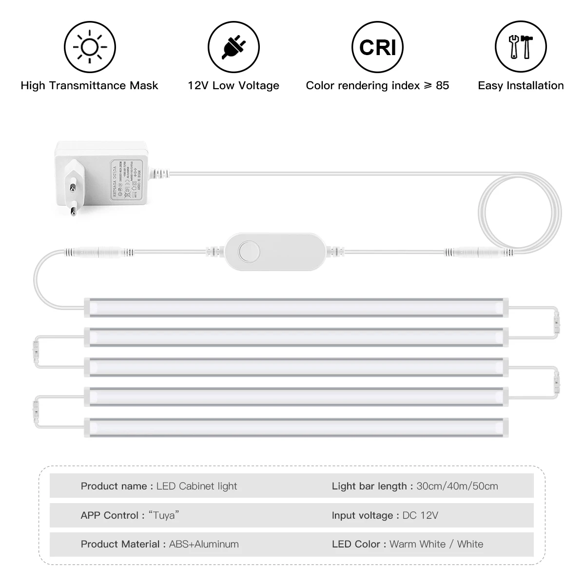 Smart Zigbee LED Lamp Under Ca - Home Bar And Cabinet recensione e prezzo