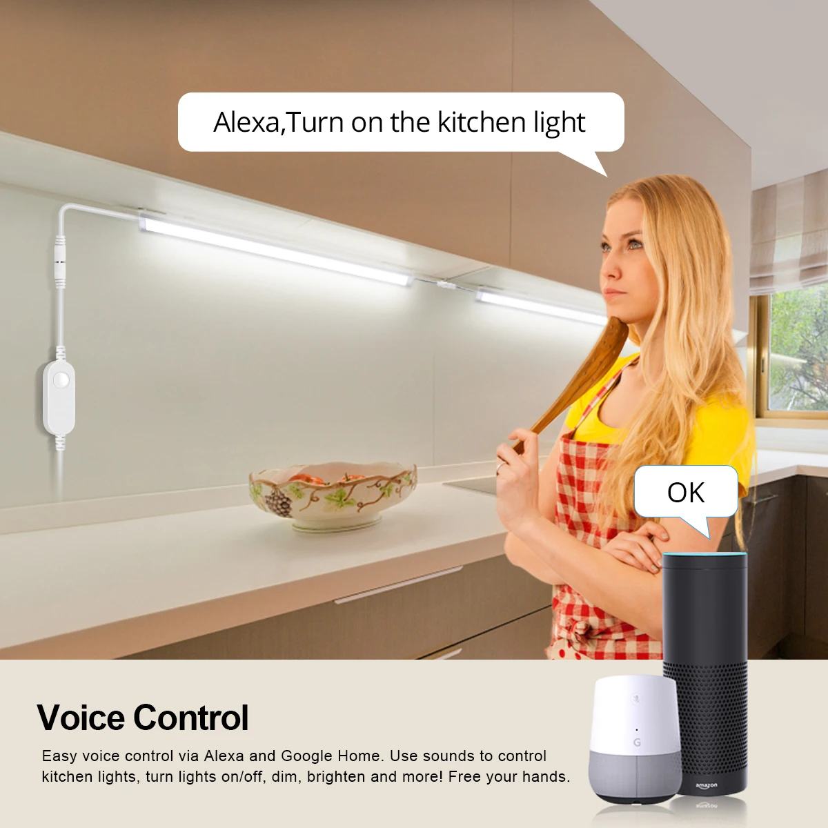 Smart Zigbee LED Lamp Under Ca - Home Bar And Cabinet recensione e prezzo