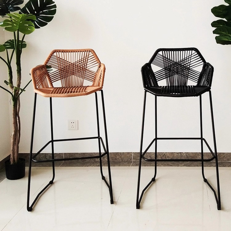 Scandinavian Rattan Bar Stool  - Home Bar Seating recensione e prezzo