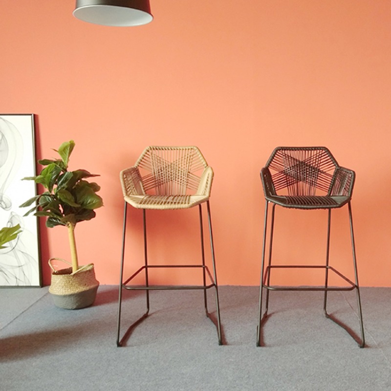 Scandinavian Rattan Bar Stool  - Home Bar Seating recensione e prezzo