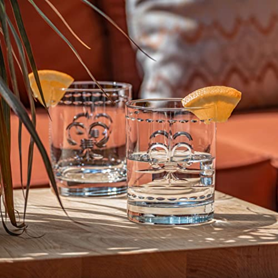 Fleur De Lis Double Old Fashio - Old Fashioned Glass recensione e prezzo