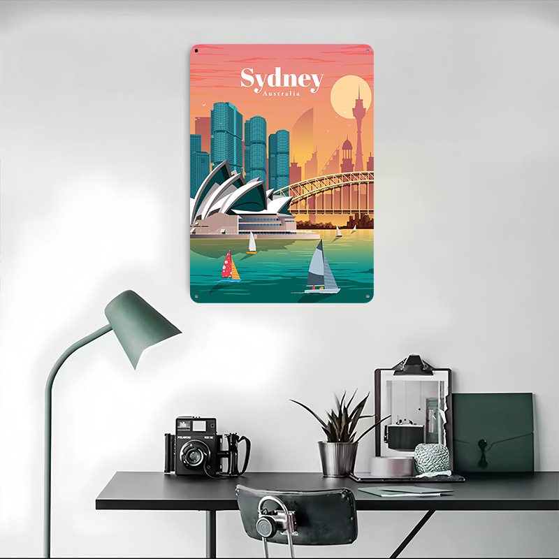 Sydney Poster Wall Art Retro V - Home Bar Sydney recensione e prezzo