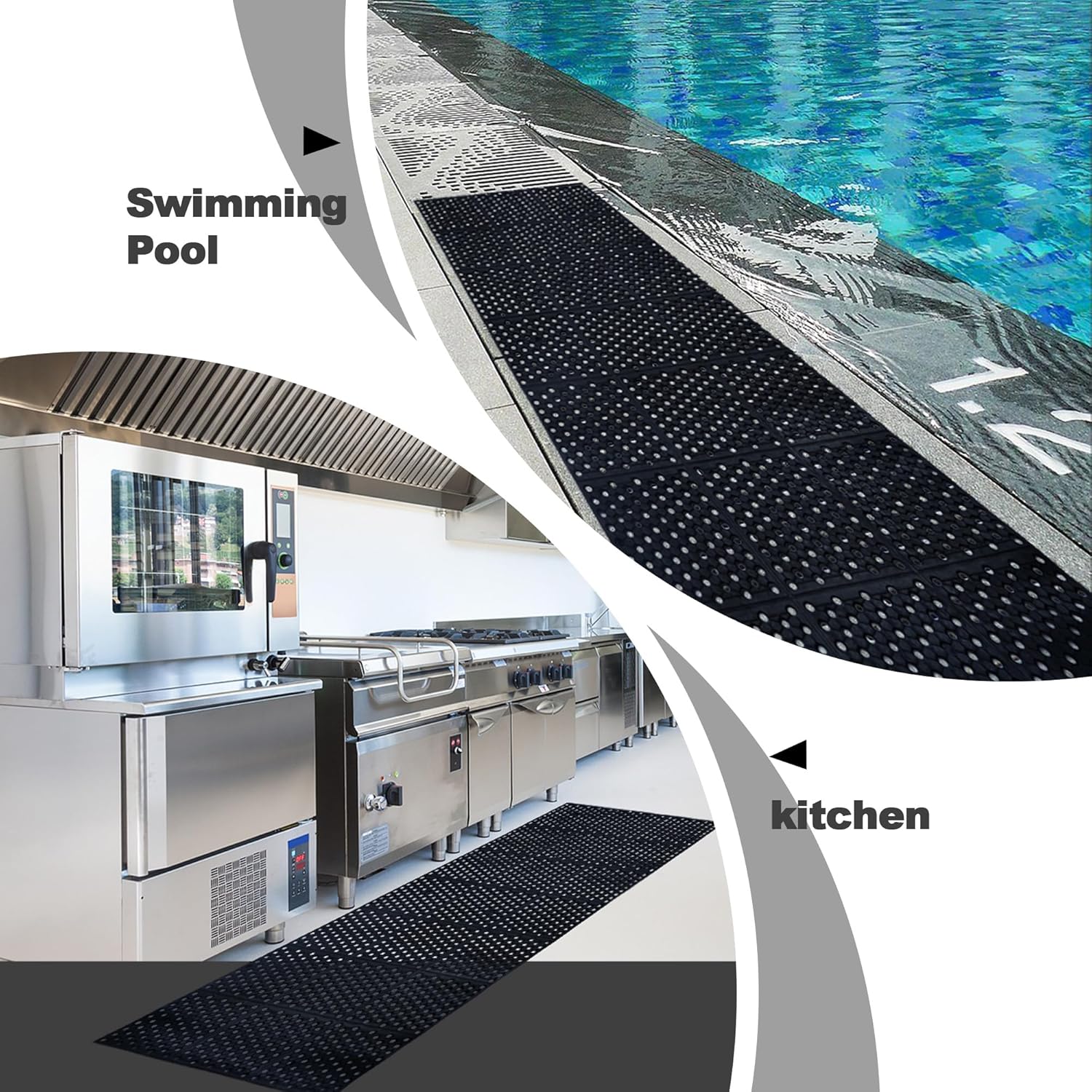 Commercial Anti-Fatigue Draina - Bar Mat Rubber recensione e prezzo