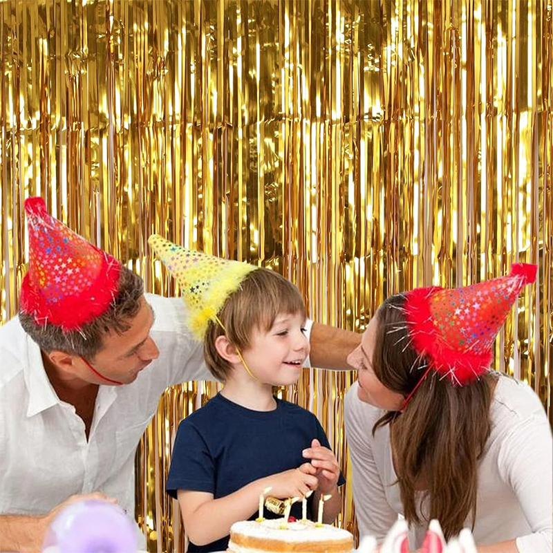 2M Glitter Gold Tinsel Fringe  - Home Bargains recensione e prezzo