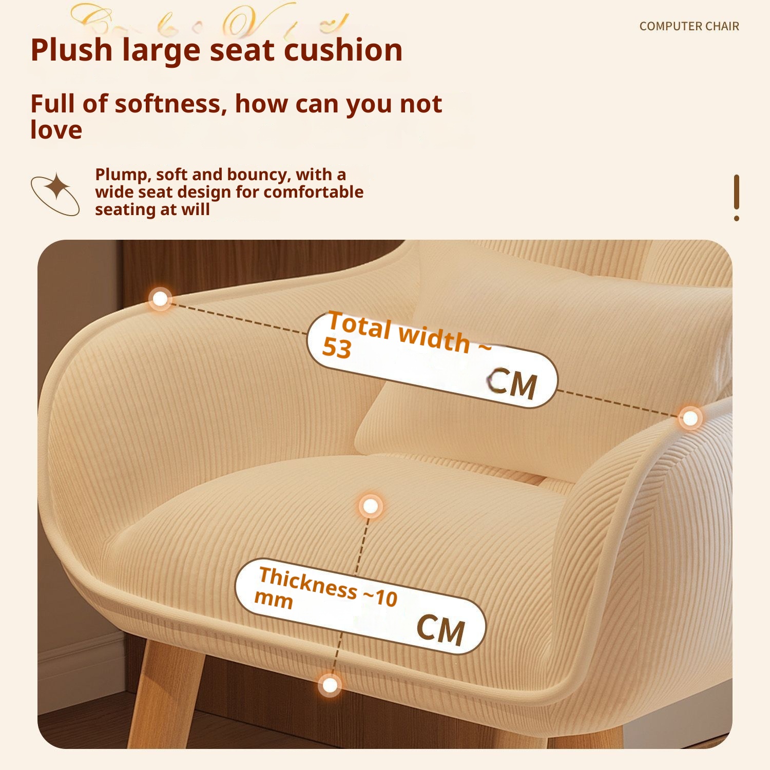 Bedroom chair, backrest makeup - Home Bargains recensione e prezzo