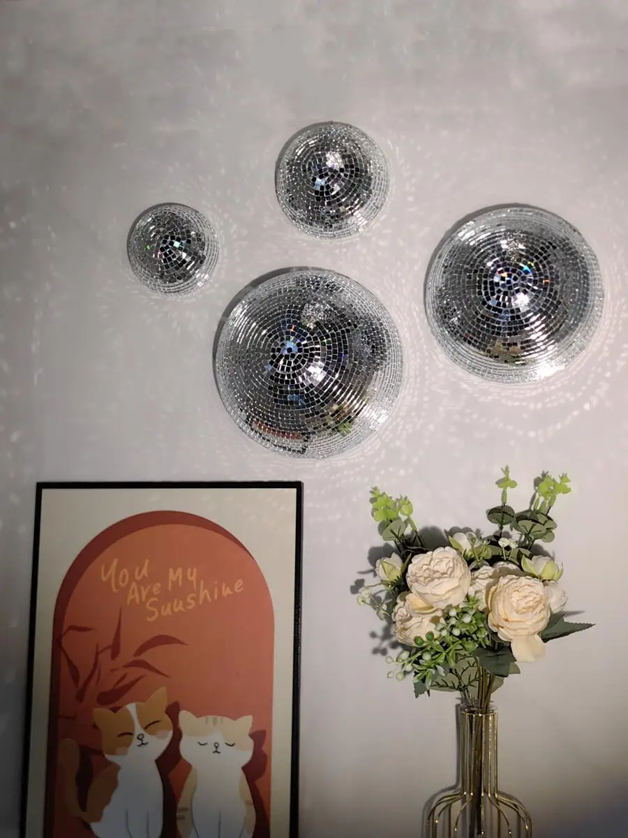 New Wall Disco Ball Mirrored D - Old Fashioned Glass recensione e prezzo