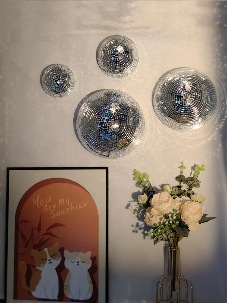 New Wall Disco Ball Mirrored D - Old Fashioned Glass recensione e prezzo