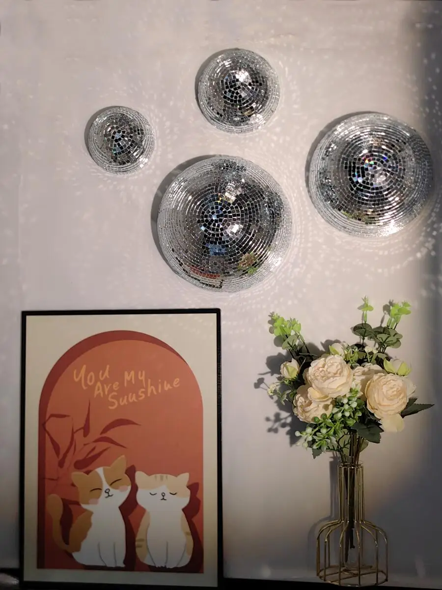 New Wall Disco Ball Mirrored D - Old Fashioned Glass recensione e prezzo