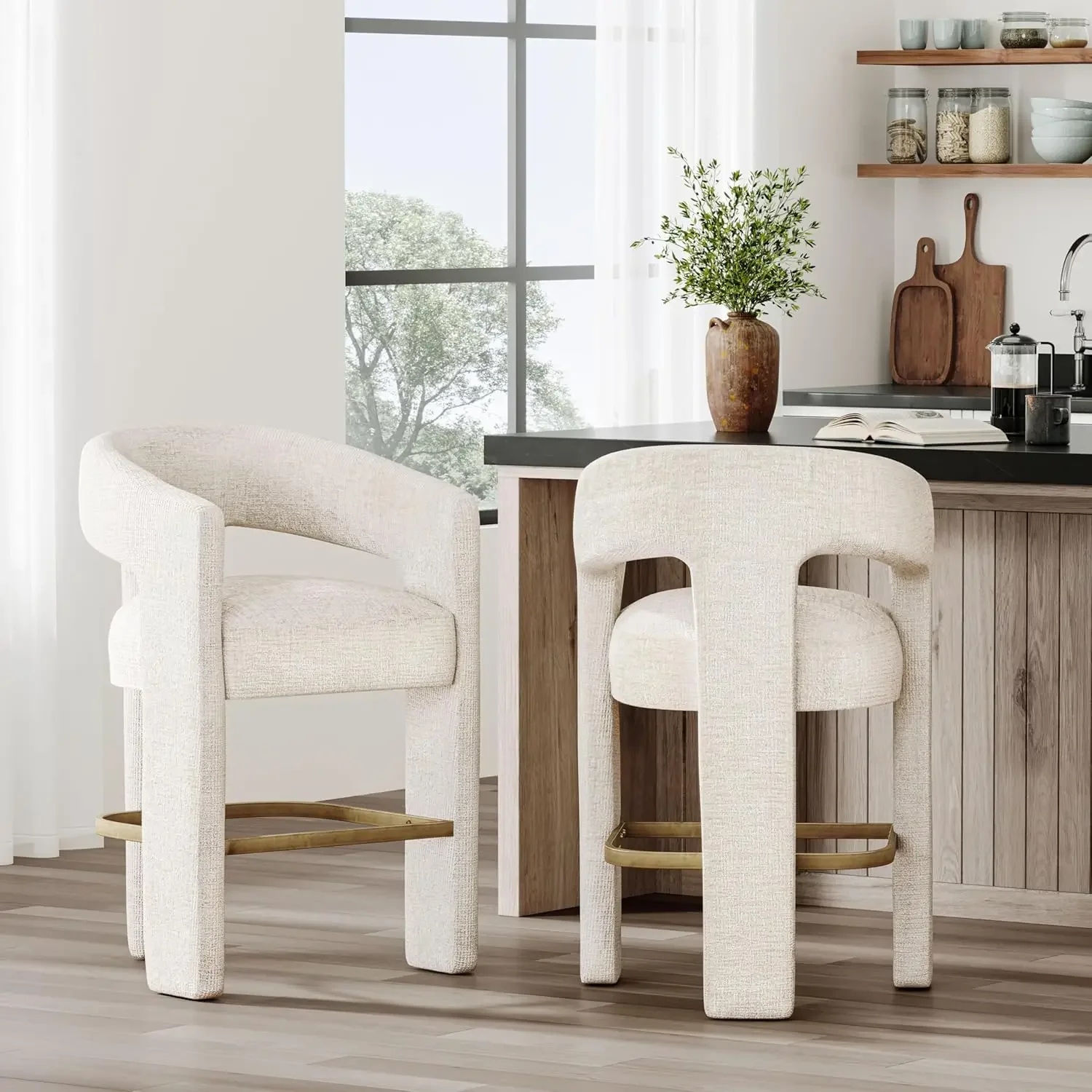 Jofran Upholstered Counter Sto - Home Bar Seating recensione e prezzo