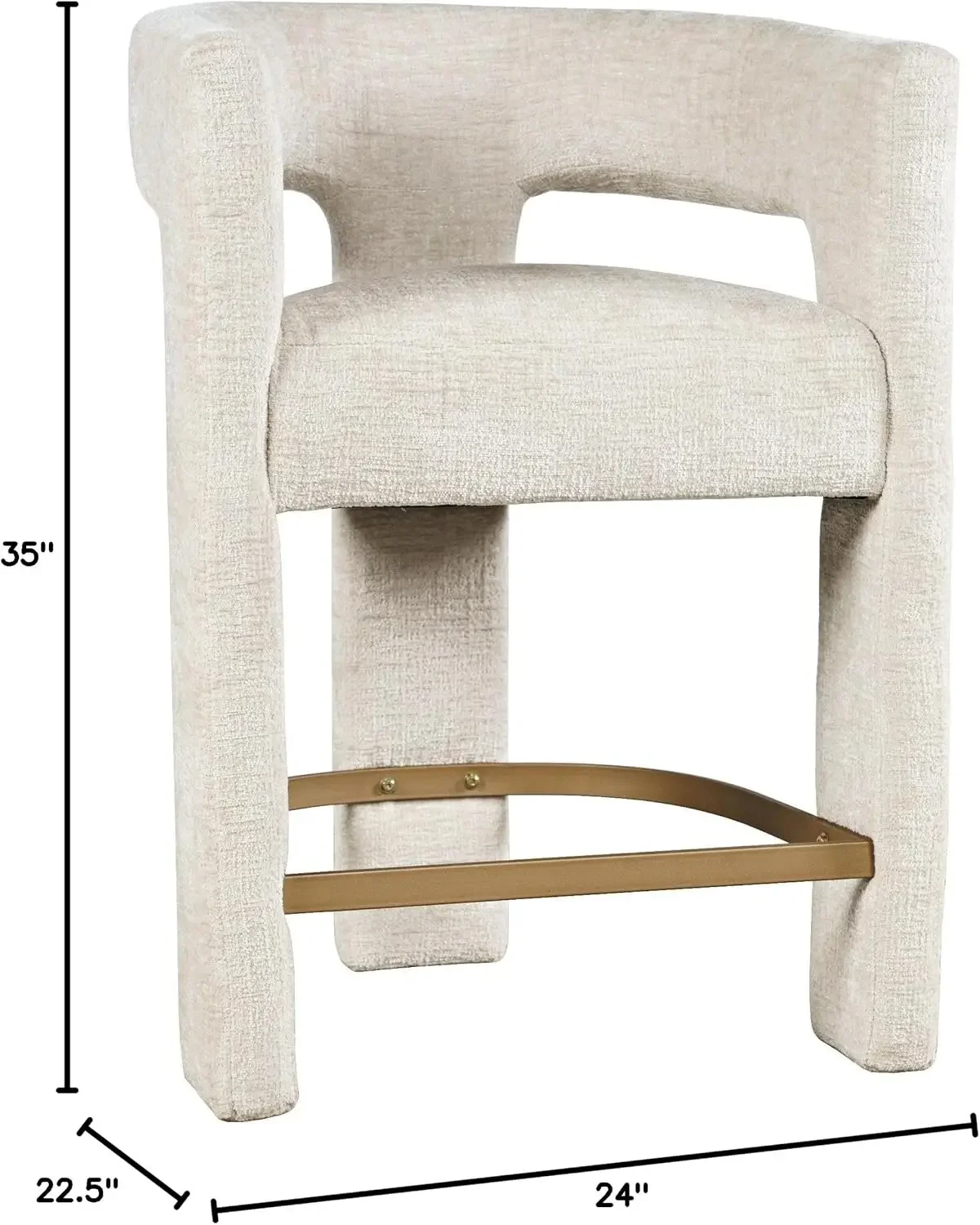 Jofran Upholstered Counter Sto - Home Bar Seating recensione e prezzo
