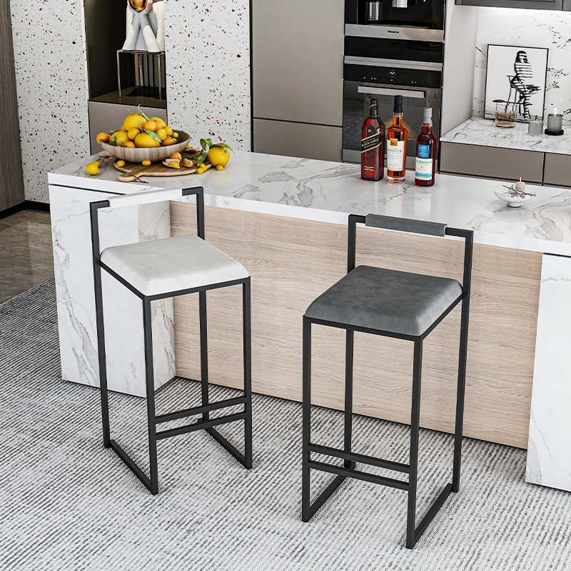 Nordic Velvet Black Bar Chairs - Home Bar Seating recensione e prezzo