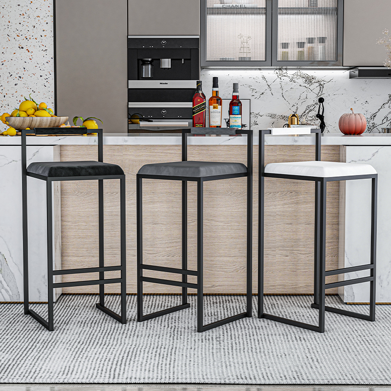 Nordic Velvet Black Bar Chairs - Home Bar Seating recensione e prezzo