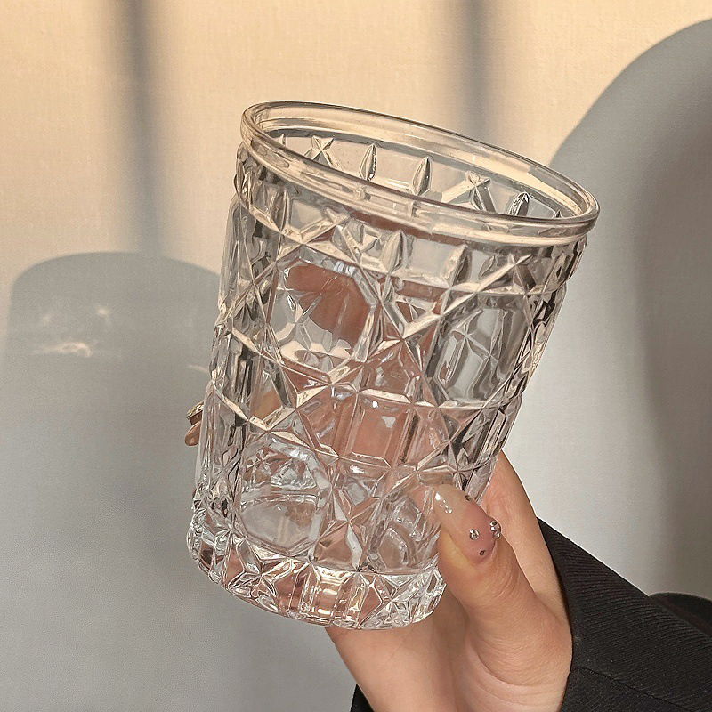 2pcs 310ml Vintage Diamond Pat - Old Fashioned Glass recensione e prezzo