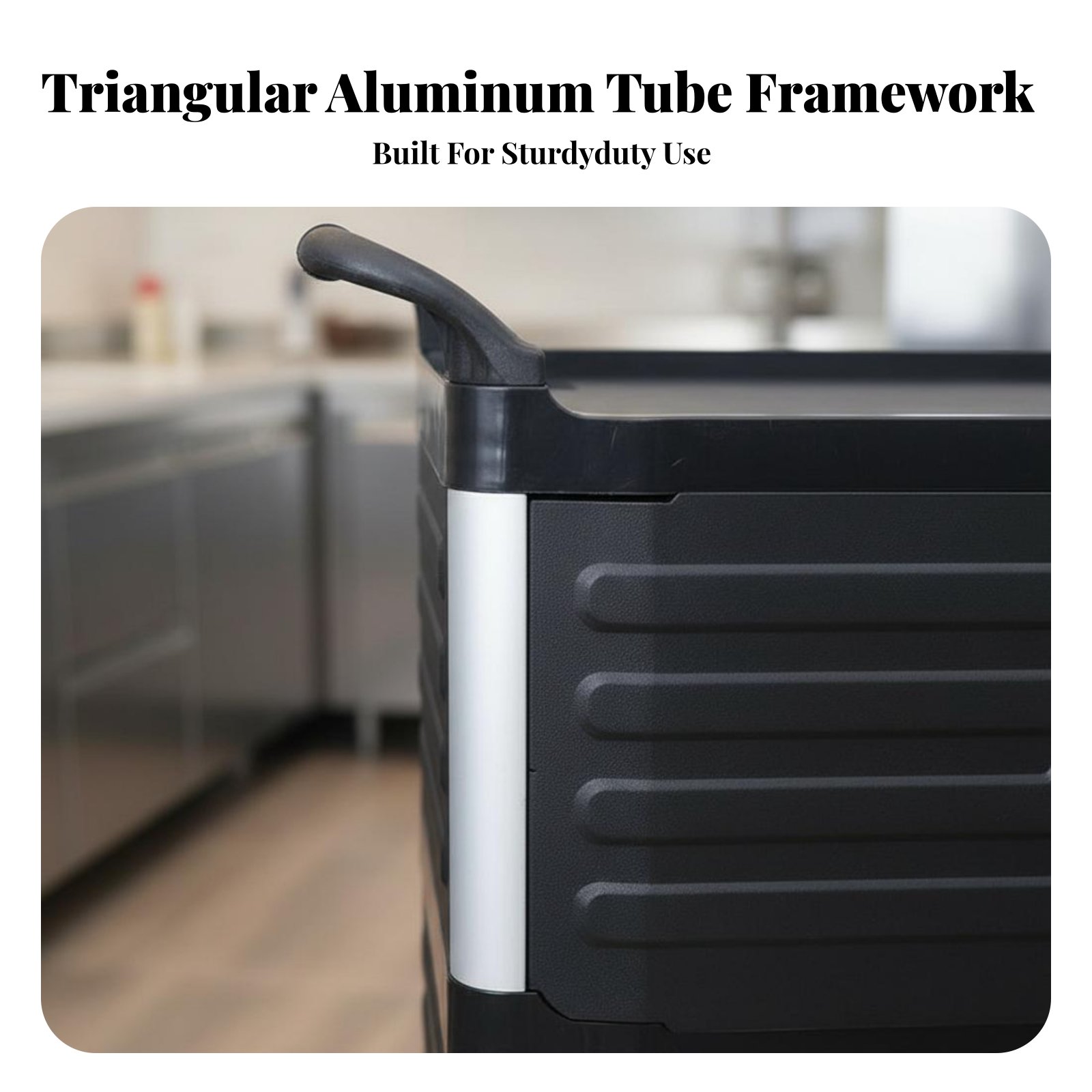 3-Tier utility Cart with caste - Home Bar Shelf recensione e prezzo