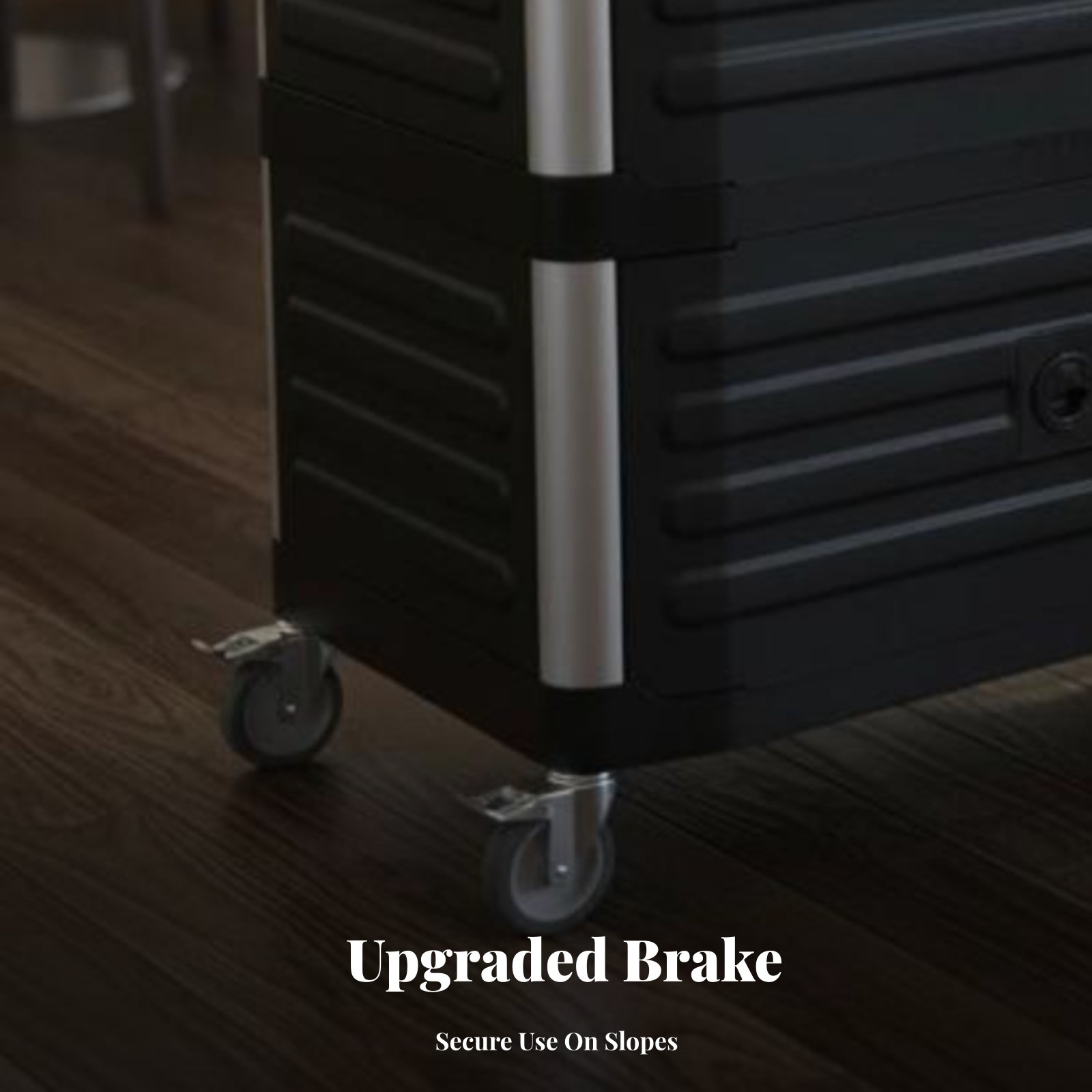 3-Tier utility Cart with caste - Home Bar Shelf recensione e prezzo