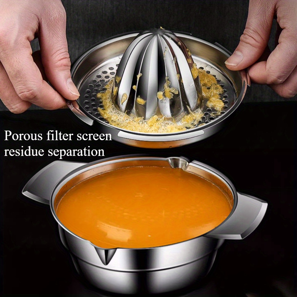 Manual Stainless Steel Lemon O - Citrus Juicer Bar recensione e prezzo