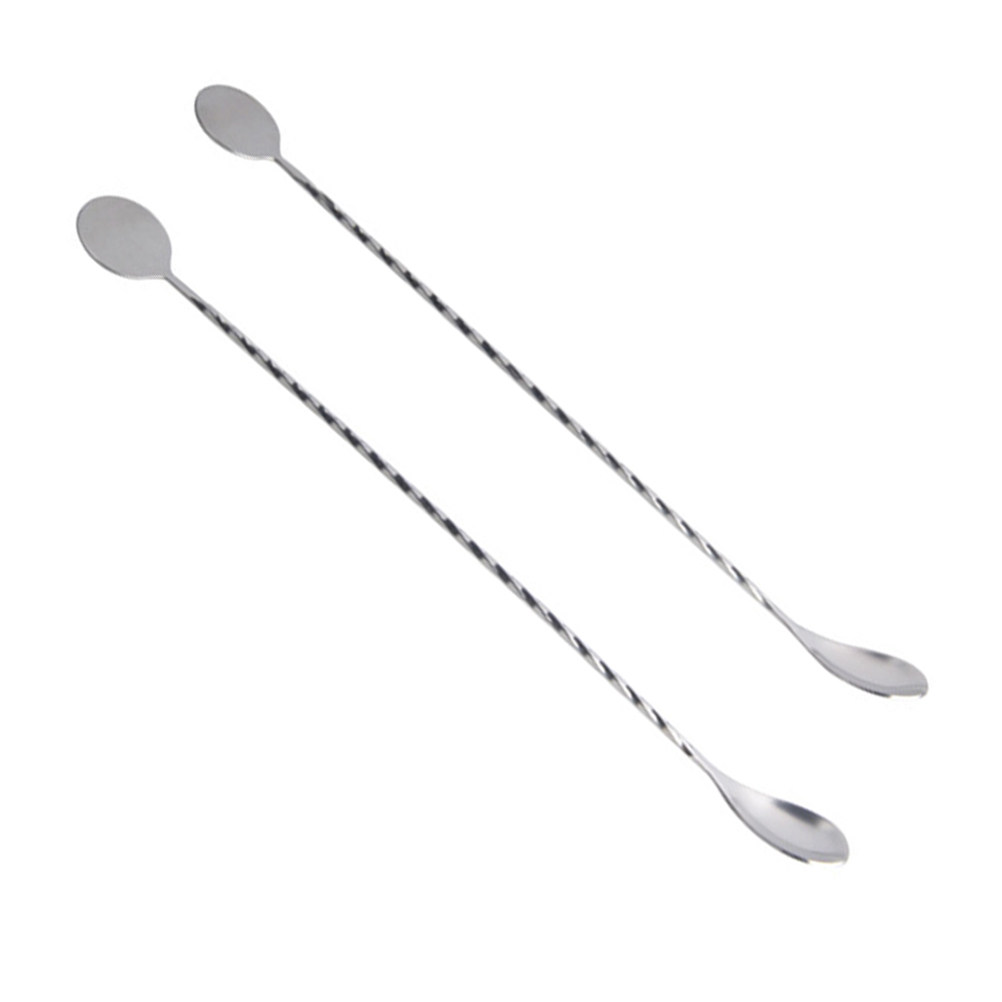 2Pcs Stainless Steel Cocktail  - Bar Spoon Twisted recensione e prezzo