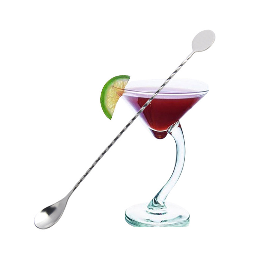 2Pcs Stainless Steel Cocktail  - Bar Spoon Twisted recensione e prezzo
