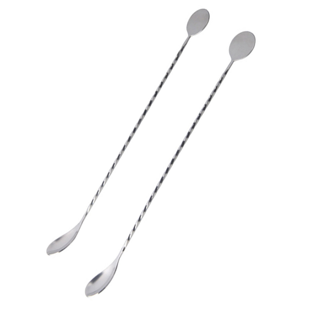 2Pcs Stainless Steel Cocktail  - Bar Spoon Twisted recensione e prezzo