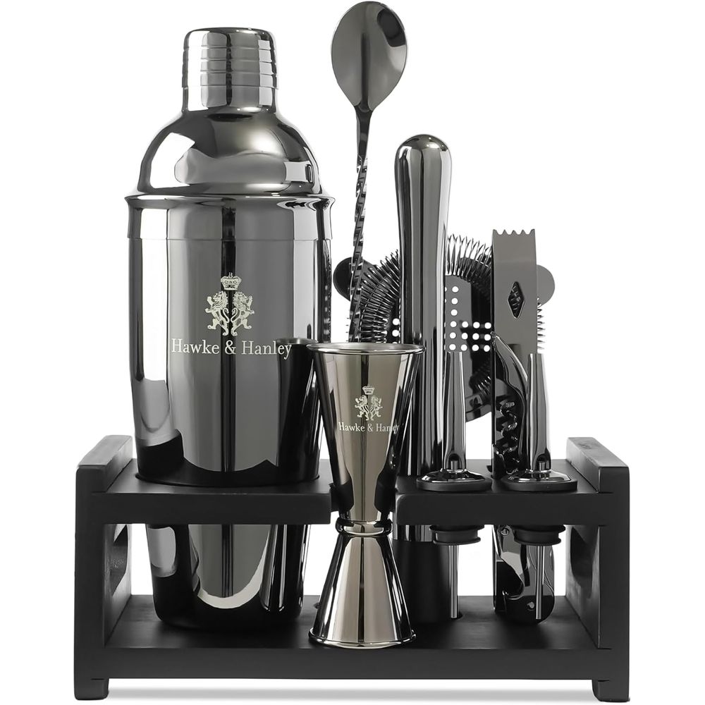 Cocktail Shaker Bar Set with i - Cocktail Recipe Book recensione e prezzo