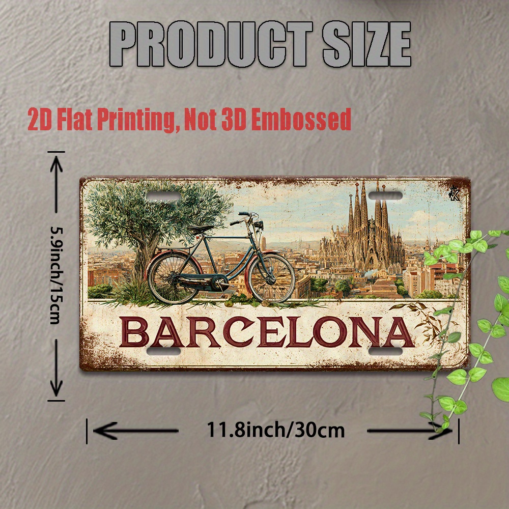 2D Flat, 1 Piece Vintage Metal - Home Barcelona recensione e prezzo