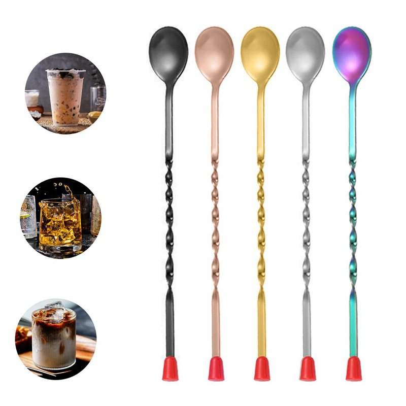 100Pcs/Lot Stainless Steel Twi - Bar Spoon Twisted recensione e prezzo