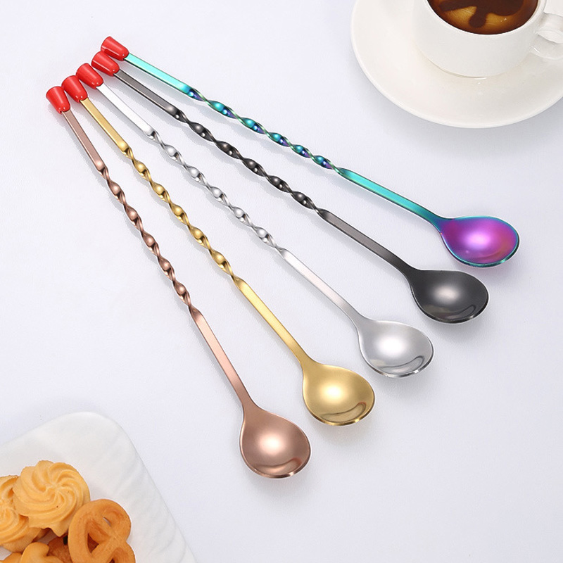 100Pcs/Lot Stainless Steel Twi - Bar Spoon Twisted recensione e prezzo