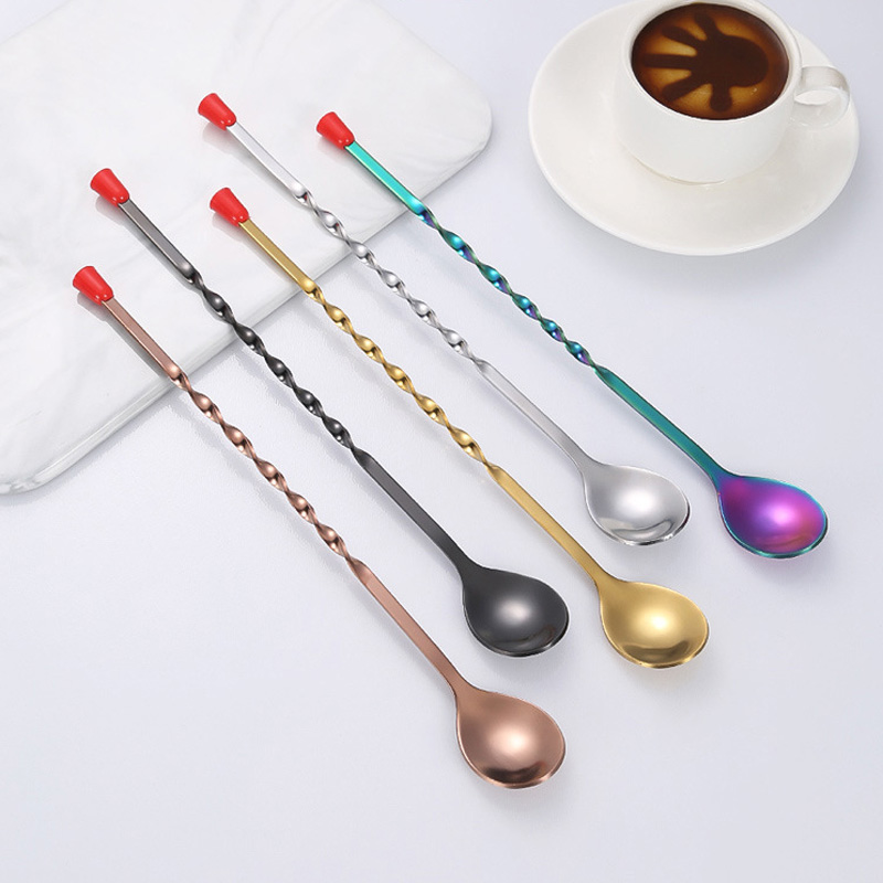 100Pcs/Lot Stainless Steel Twi - Bar Spoon Twisted recensione e prezzo