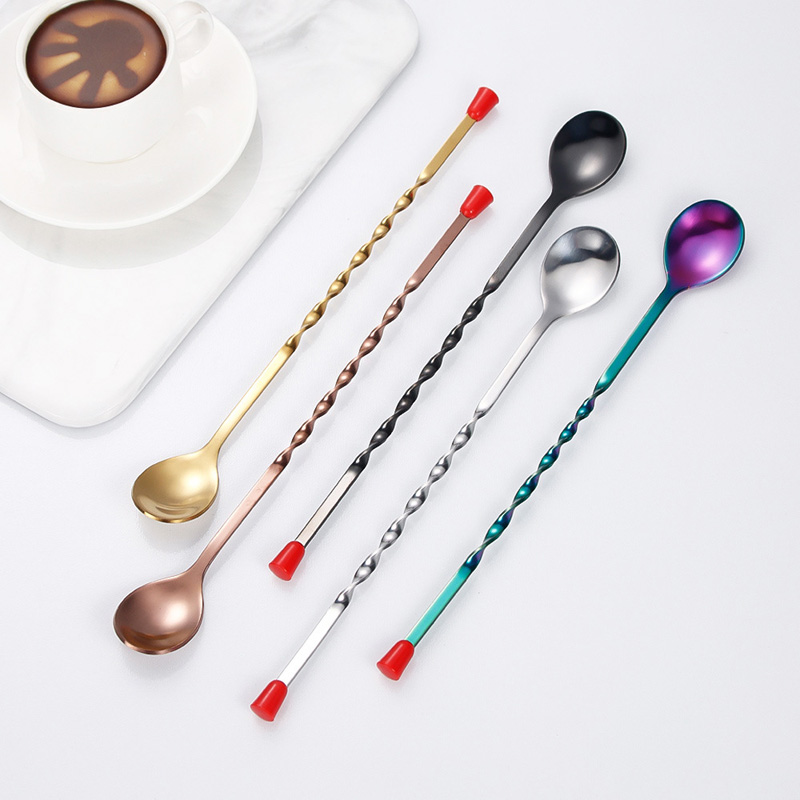 100Pcs/Lot Stainless Steel Twi - Bar Spoon Twisted recensione e prezzo