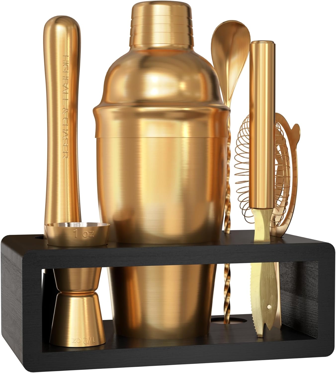 Antique Gold Cocktail Shaker S - Cocktail Recipe Book recensione e prezzo