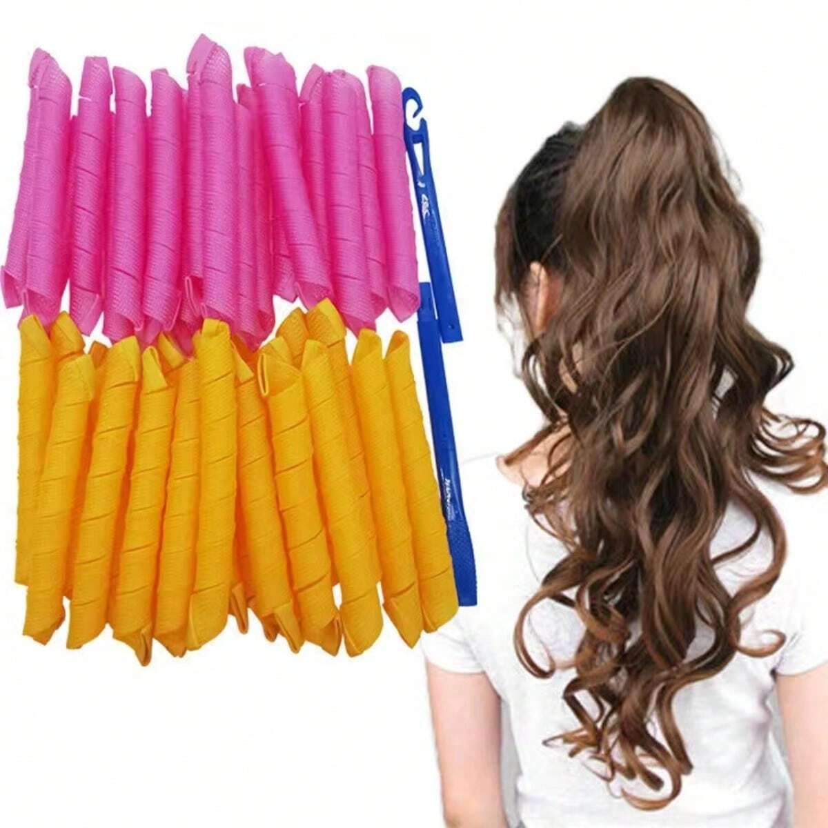 20Pcs Heatless Hair Curlers No - Home Barber recensione e prezzo