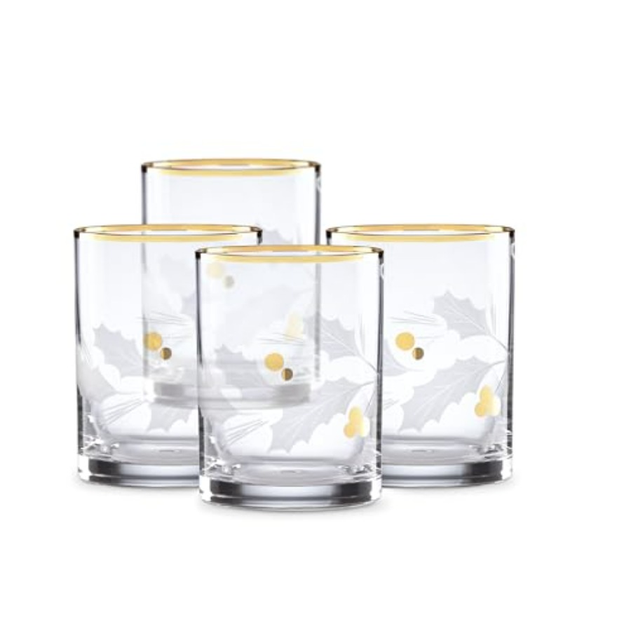 886861 Holiday Gold 4Piece Dou - Old Fashioned Glass recensione e prezzo