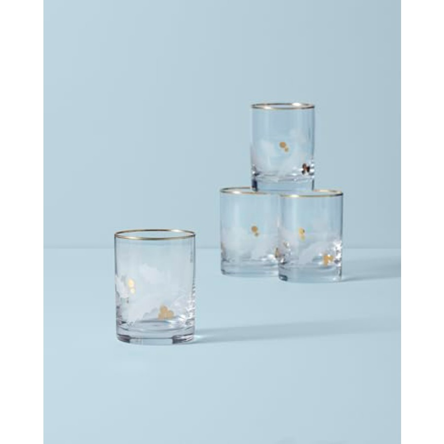 886861 Holiday Gold 4Piece Dou - Old Fashioned Glass recensione e prezzo