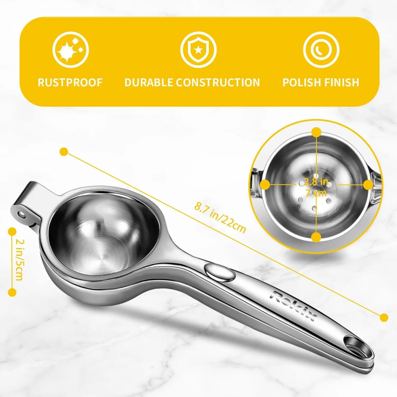 Handheld Citrus Juicer, Heavy  - Citrus Juicer Bar recensione e prezzo
