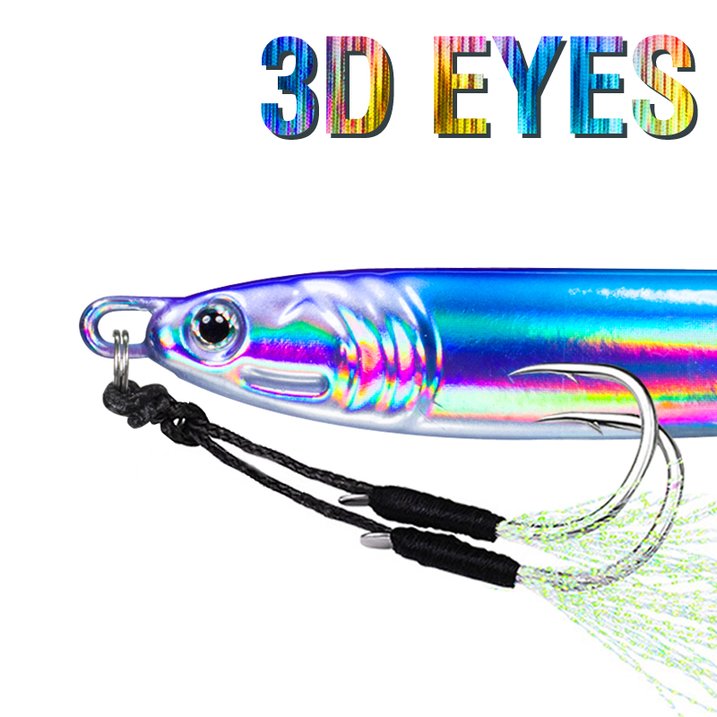 7Pcs 40g 60g 80g 100g Luminous - Jigger Double Sided recensione e prezzo
