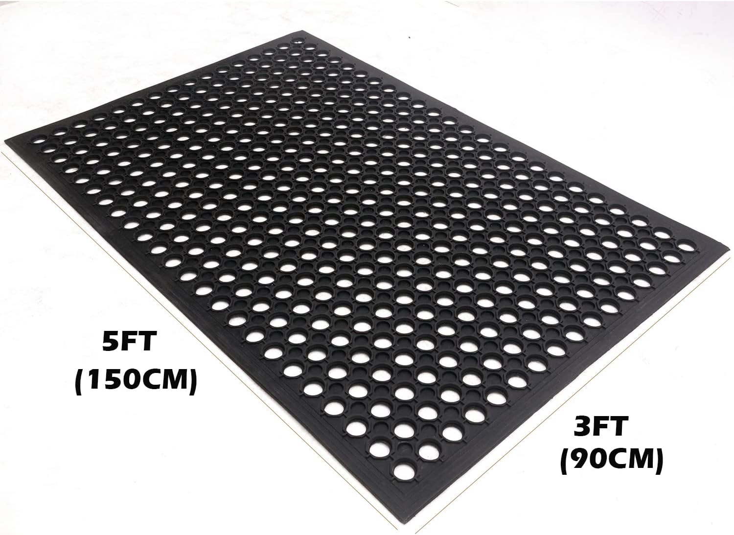 Rubber Floor Mat 3x5FT Anti Fa - Bar Mat Rubber recensione e prezzo