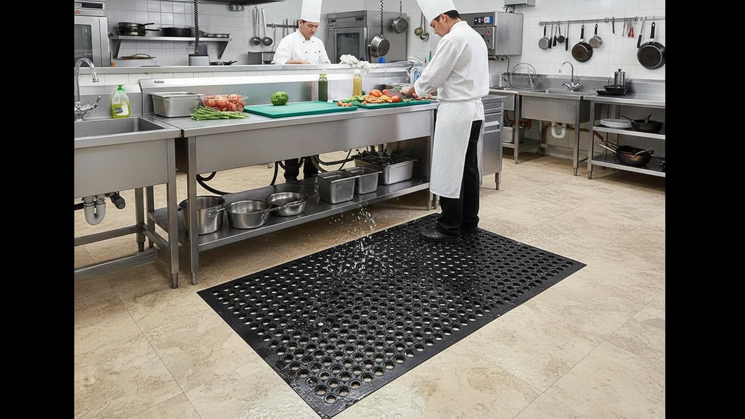 Rubber Floor Mat 3x5FT Anti Fa - Bar Mat Rubber recensione e prezzo
