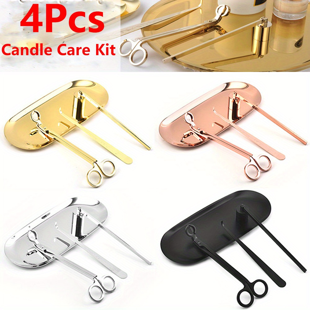 4pcs/set Luxury Candle Care Ki - Home Barber recensione e prezzo