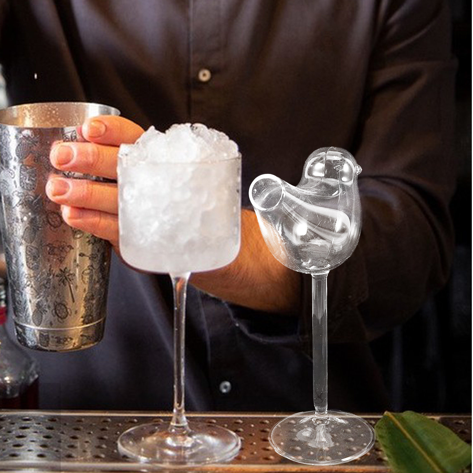 4Pcs Smoke Cocktail Glasses Se - Home Bar Set recensione e prezzo