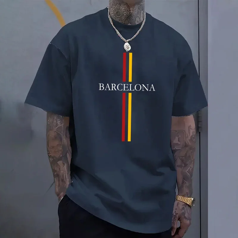 Barcelona Men's Cotton T-shirt - Home Barcelona recensione e prezzo