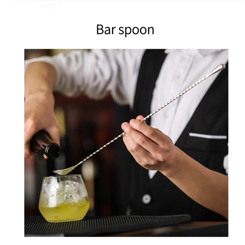 1Pcs Cocktail Bar Spoon Stainl - Bar Spoon Twisted recensione e prezzo