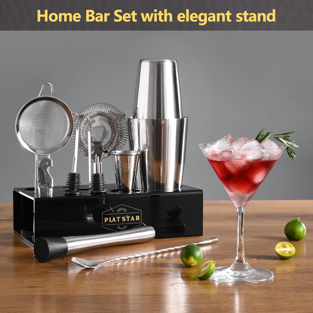 Complete Bartender Kit with St - Cocktail Recipe Book recensione e prezzo