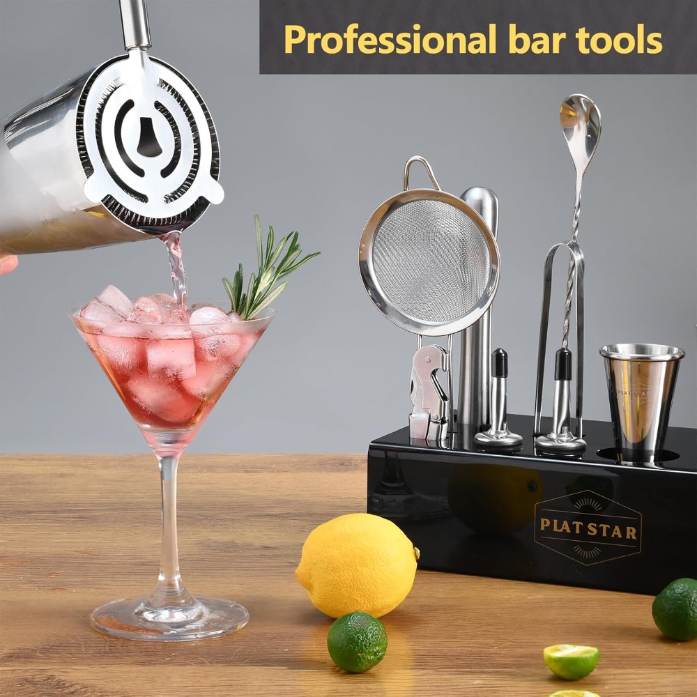 Complete Bartender Kit with St - Cocktail Recipe Book recensione e prezzo