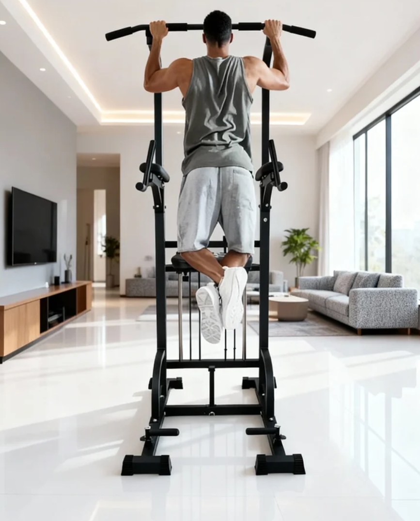 Power Tower Pull-Up Dip Statio - Home Bar Setup recensione e prezzo