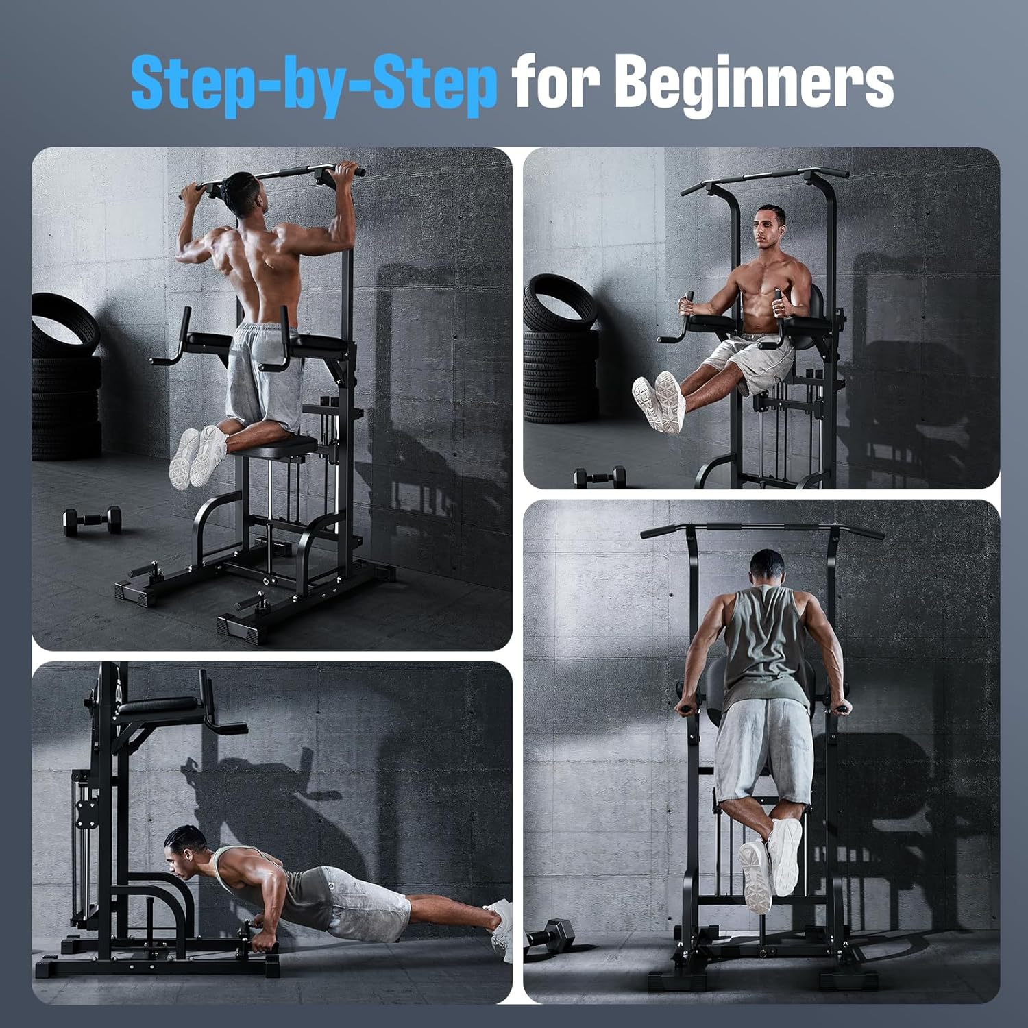 Power Tower Pull-Up Dip Statio - Home Bar Setup recensione e prezzo