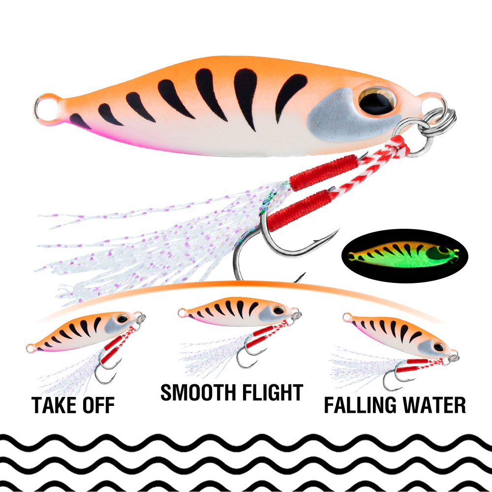 5Pcs Jig Bait 7G/10G/15G/20G S - Jigger Double Sided recensione e prezzo