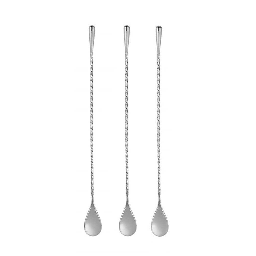 2Pcs Long Stainless Steel Cock - Bar Spoon Twisted recensione e prezzo